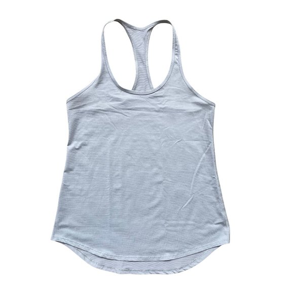 lululemon athletica Tops - Lululemon Racerback Tank Top in Silver Grey